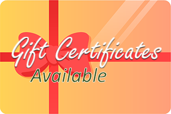 Gift Certificate Available