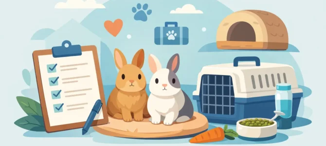 Essential Rabbit Boarding Checklist