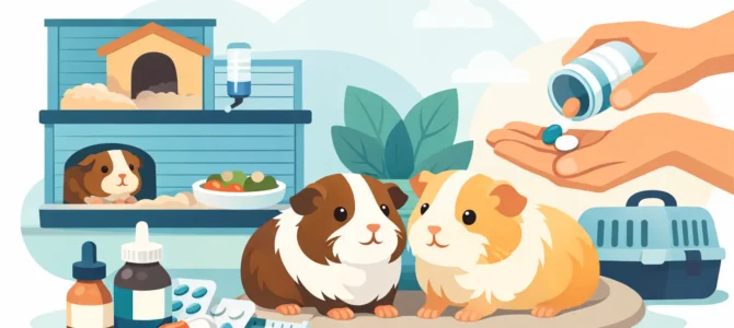 Guinea Pig Boarding With Medication
