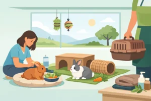 Rabbit Boarding Holiday Care Done Properly