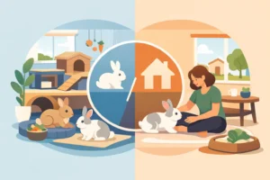Rabbit Boarding vs Pet Sitting: Which Suits?