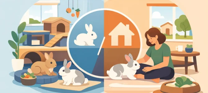 Rabbit Boarding vs Pet Sitting: Which Suits?